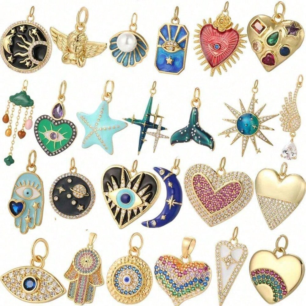 Moon Star Earrings - 1 unidad de accesorios de joyería