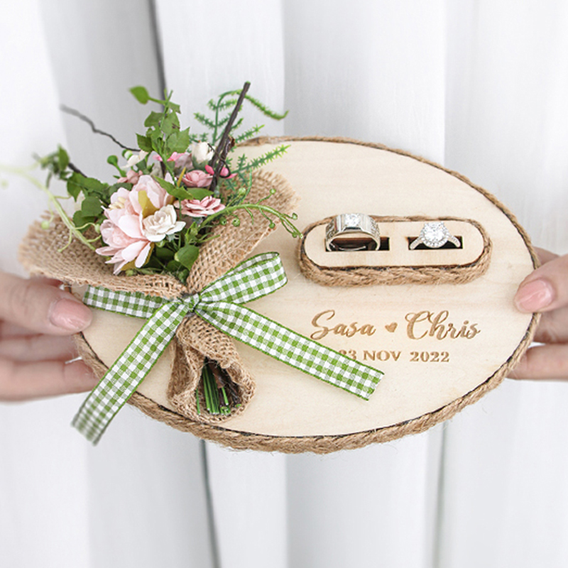 Al Ain Jewelry & Watches Exhibition 2025 - Flores de madera ovaladas personalizadas, compromiso,
