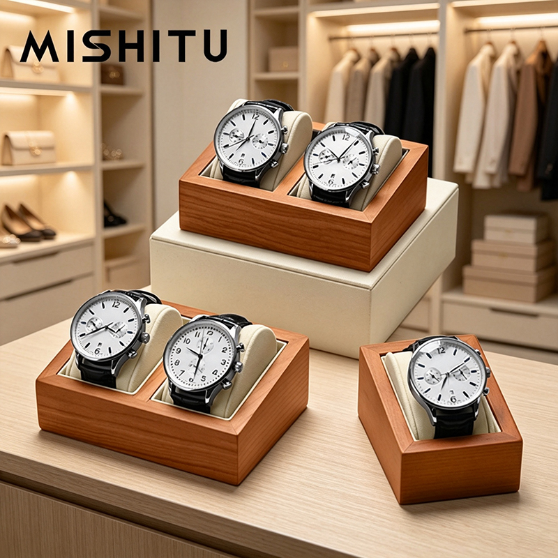 Jewelry Watches Box - MISHITU Caja de Almacenamiento de Relojes