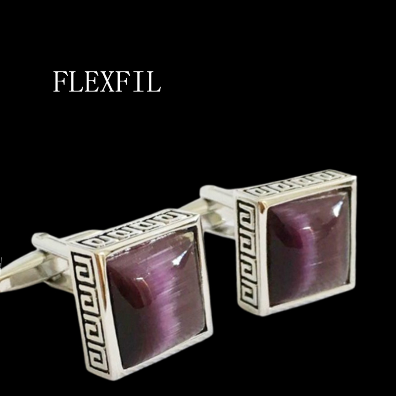Jewelry Watches Brands - Gemelos de camisa de lujo FLEXFIL,