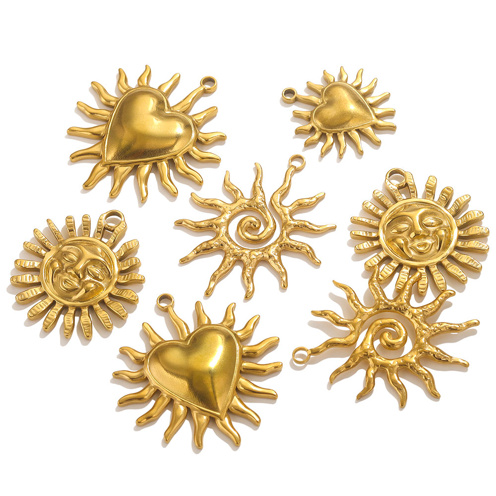 Moon Star Earrings - 5 uds. De dijes de sol