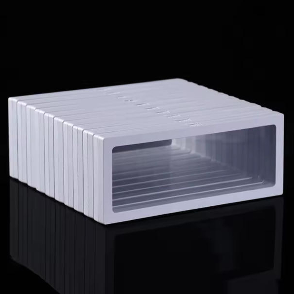 Jewelry Watches Box - 10 Piezas Blancas, Exhibidor Transparente con