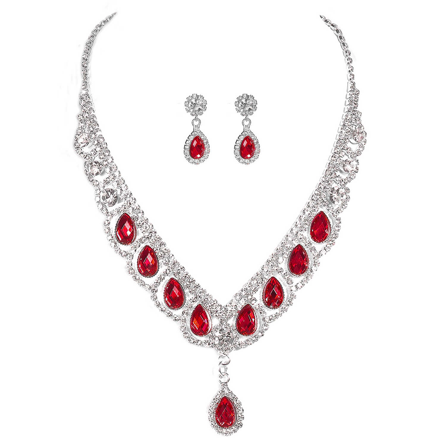 DINGKA Conjunto de Collar y Pe - Al Ain Jewelry & Watches Exhibition 2025 reseña y precio