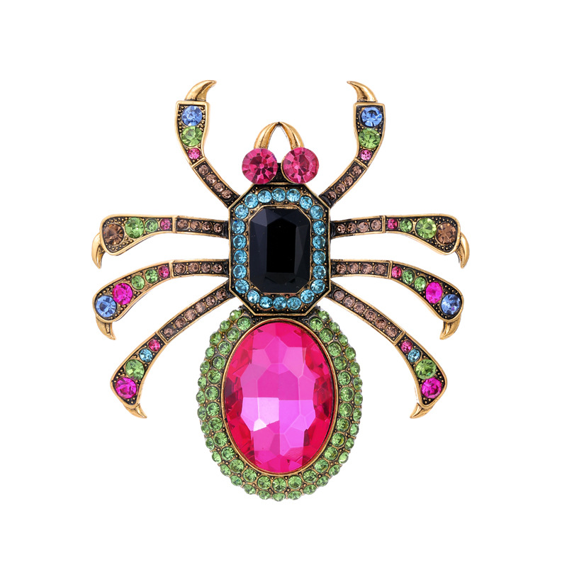 Broche de araña exagerado Punk - Al Ain Jewelry & Watches Exhibition 2025 reseña y precio