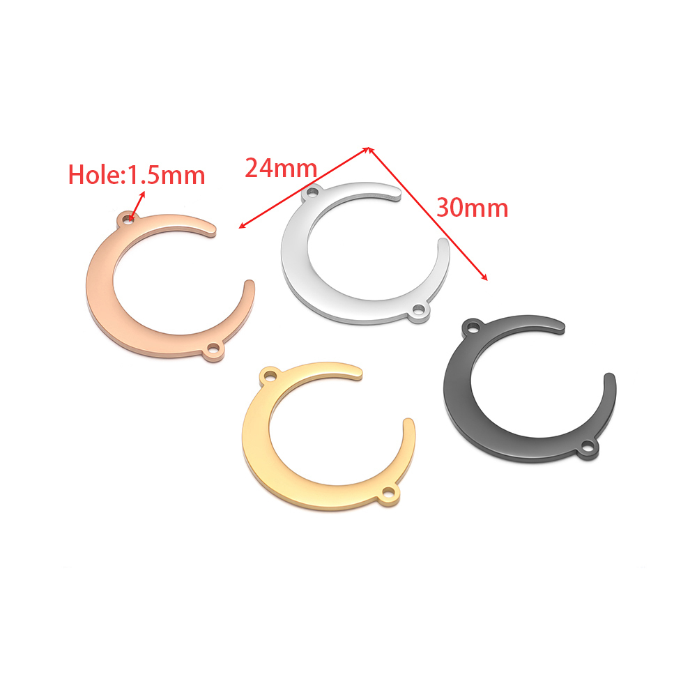 5 uds. De colgantes de luna de - Moon Star Earrings reseña y precio