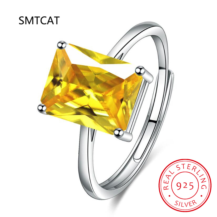 Anillos geométricos de Plata d - Birthstone Ring Set reseña y precio