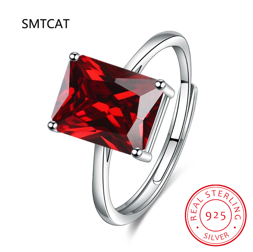 Anillos geométricos de Plata d - Birthstone Ring Set reseña y precio