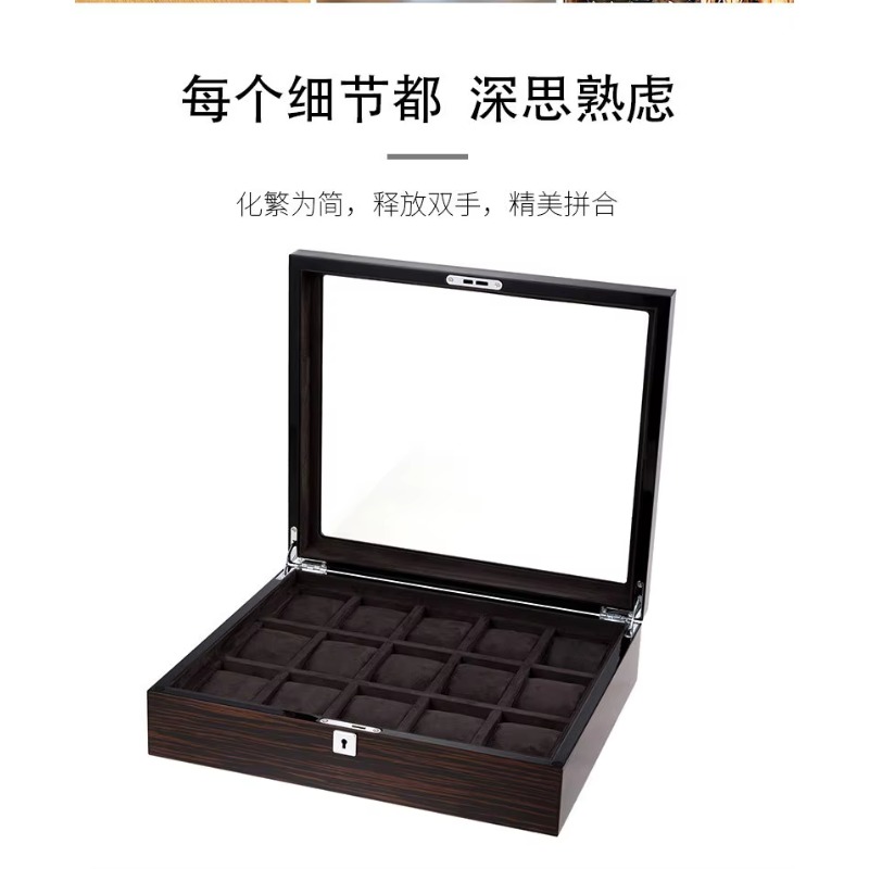 Caja de reloj multiposición de - Jewelry Watches Box reseña y precio