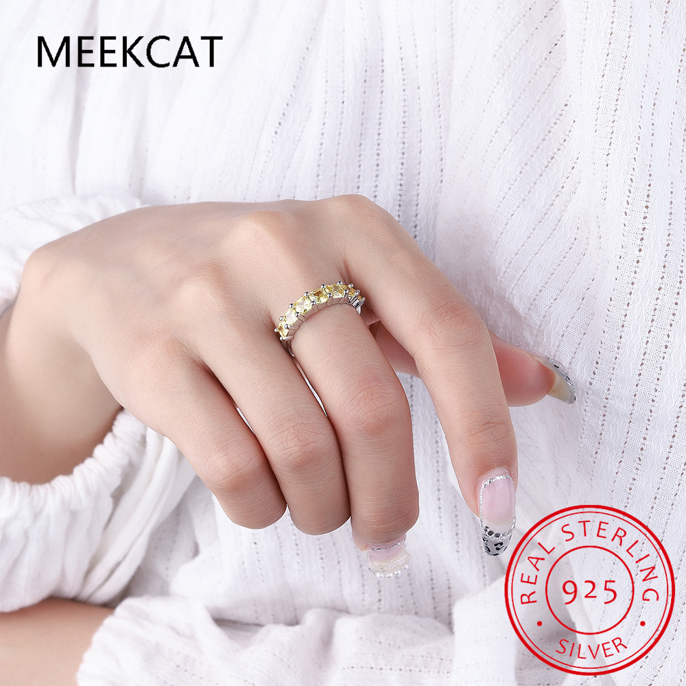 Anillo de Plata de Ley 925 con - Birthstone Ring Set reseña y precio