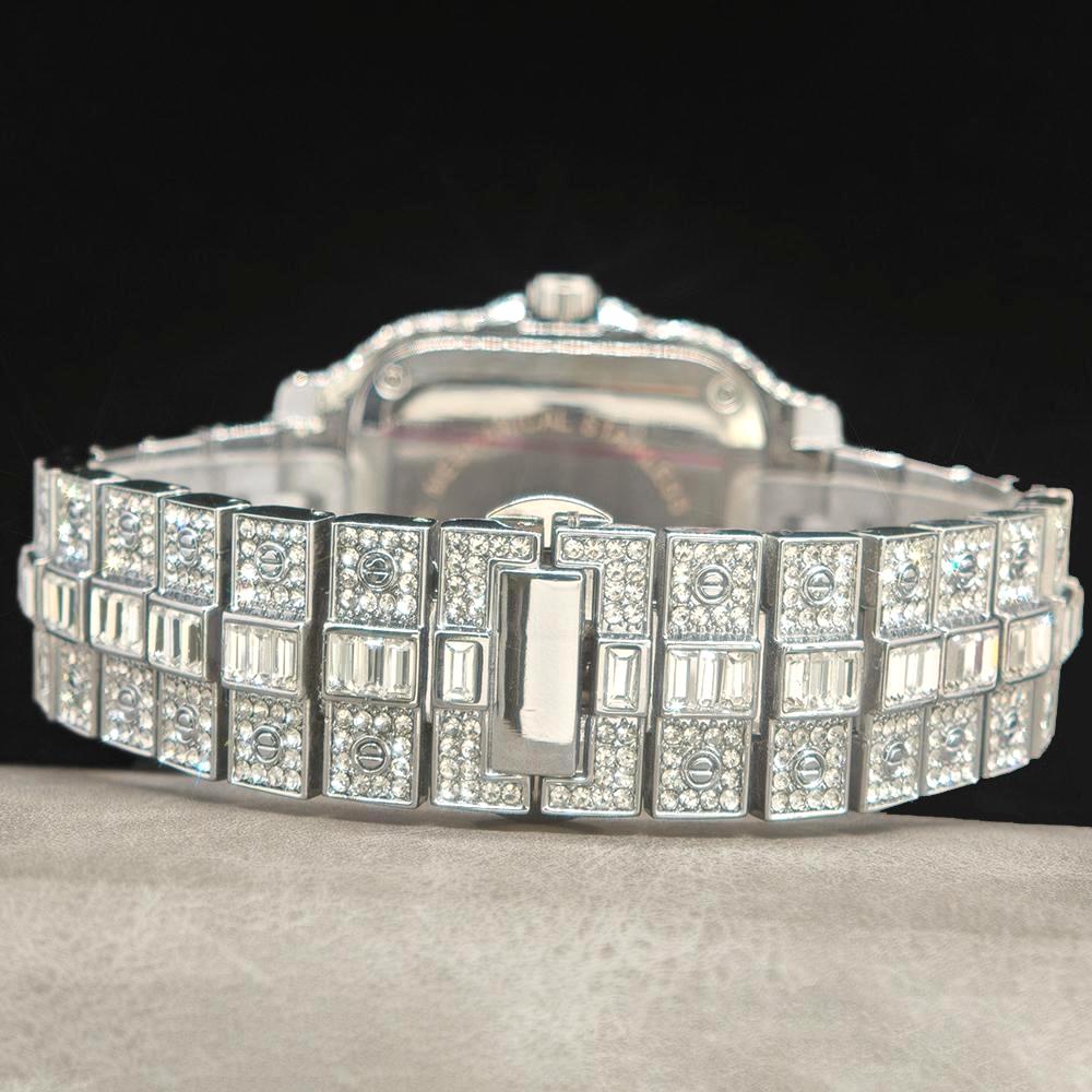 Reloj de lujo con diamantes pa - Jewelry Watches Brands reseña y precio