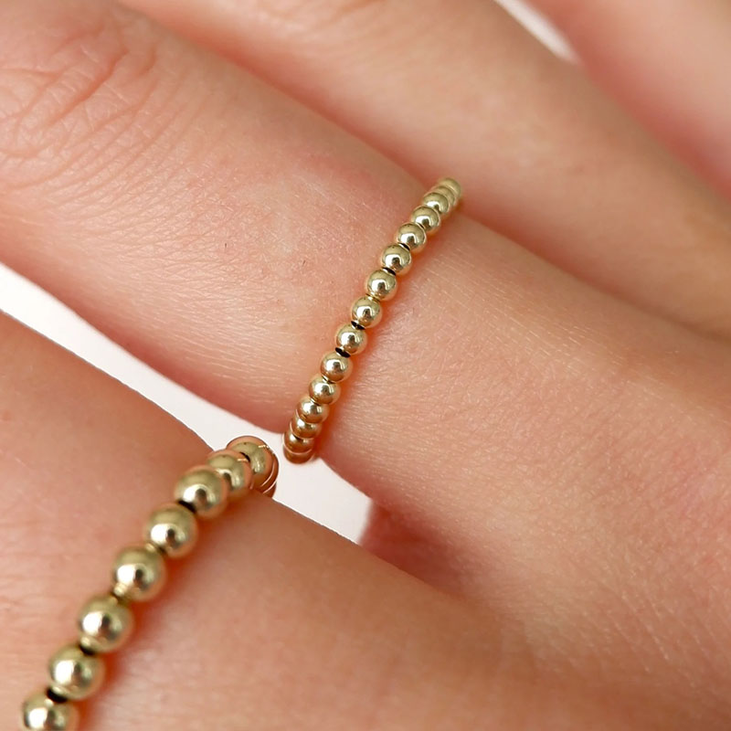 Anillo de cristal Anillo de ca - Birthstone Ring Set reseña y precio
