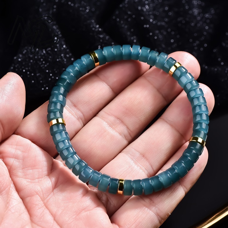 Pulsera de cuentas de jadeíta  - Jewelry & Watches Store reseña y precio