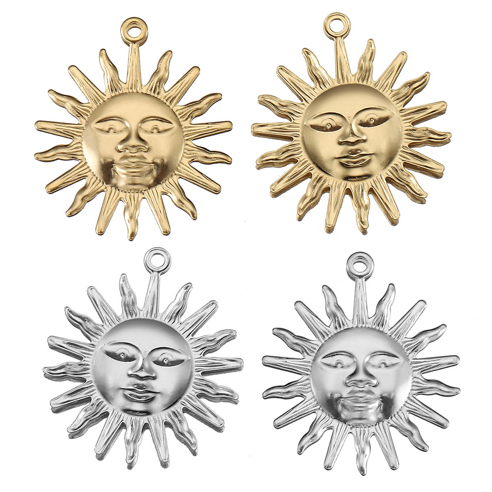 Lote de 5 Colgantes de Sol de  - Moon Star Earrings reseña y precio