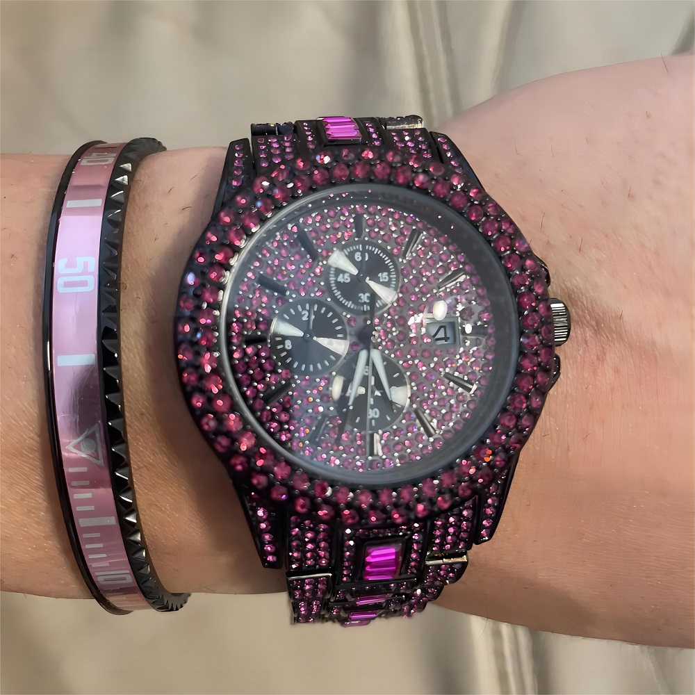 Venta caliente reloj de hielo  - Jewelry Watches Brands reseña y precio