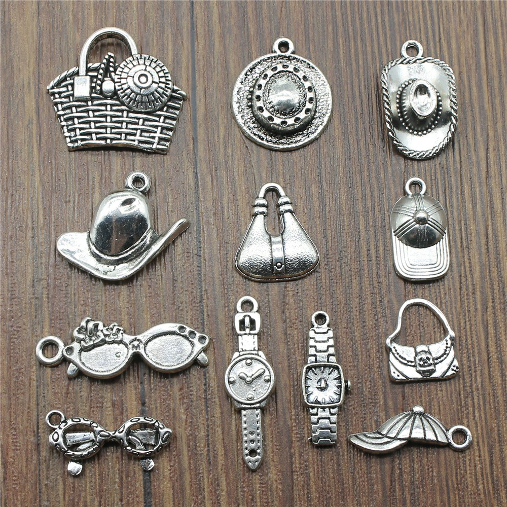 20 unids / lote encantos de so - Jewelry Making Watches reseña y precio