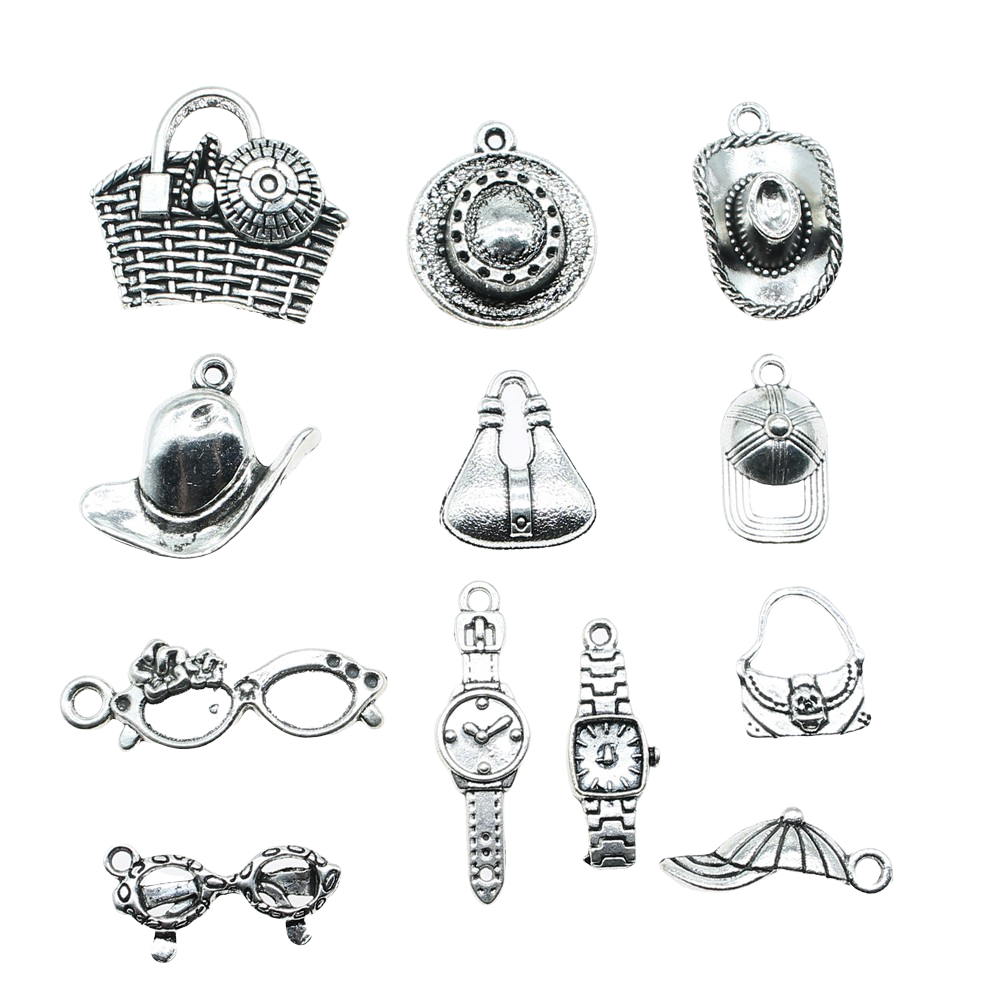 20 unids / lote encantos de so - Jewelry Making Watches reseña y precio