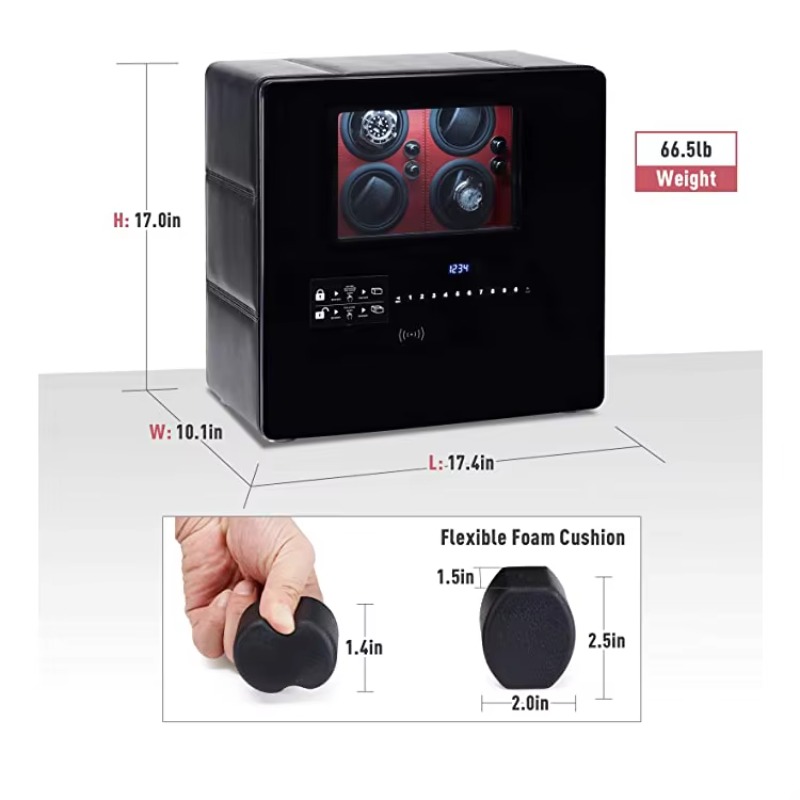 Caja Giratoria para Relojes de - Jewelry Watches Box reseña y precio