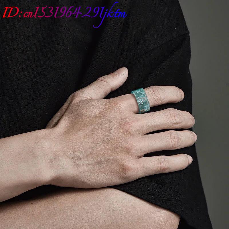 Anillo de Buda de Jadeíta Birm - Jewelry & Watches Store reseña y precio