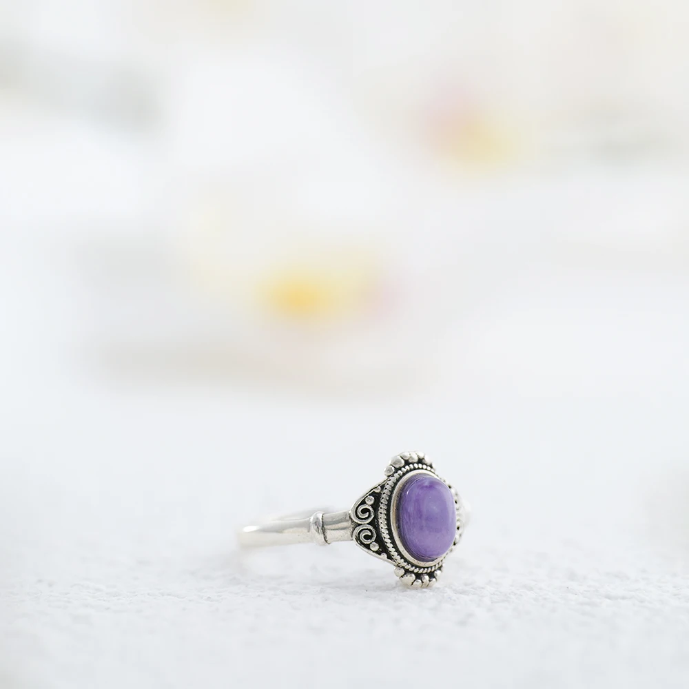 Anillo Ajustable de Plata Sóli - Birthstone Ring Set reseña y precio
