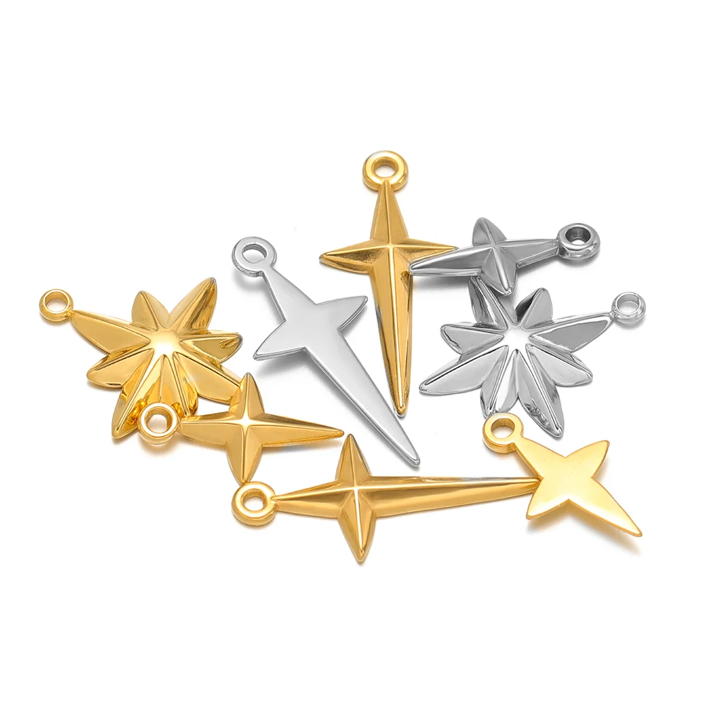 5 uds. De dijes de estrella cr - Moon Star Earrings reseña y precio