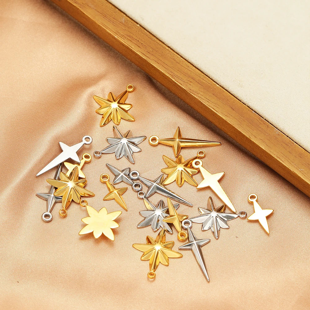 5 uds. De dijes de estrella cr - Moon Star Earrings reseña y precio